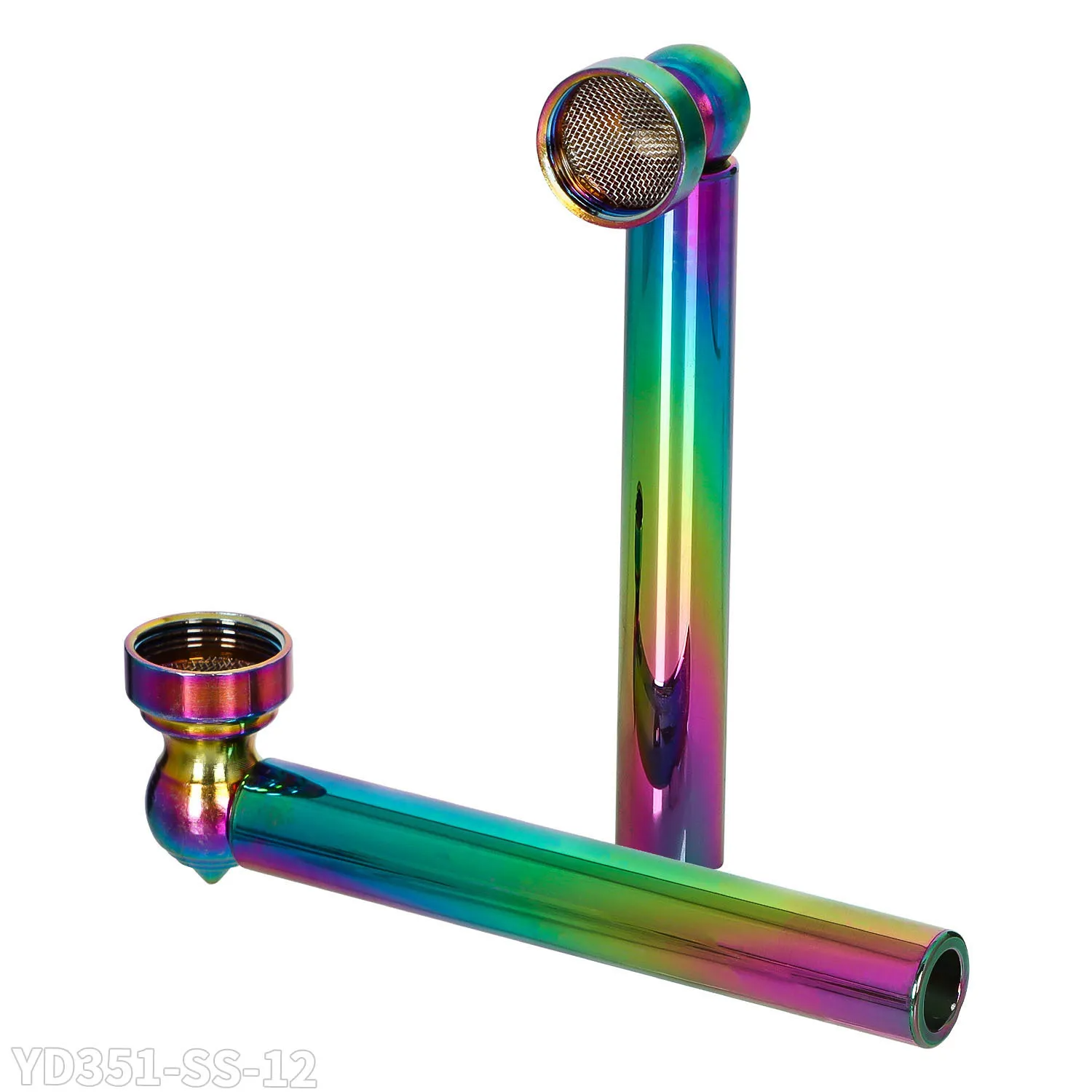 Bright Color Round Head Cigarette Pipe