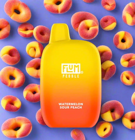 FLUM PEBBLE WATERMELON SOUR PEACH