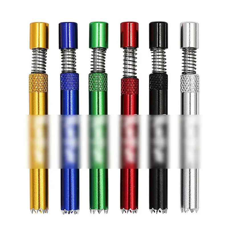 Push-Type Bong Multi-Color Snuff Snorter Tube
